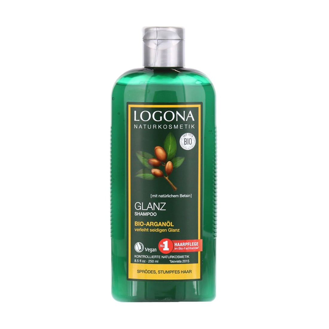Біошампунь для волосся Logona Hair Care Shampoo з аргановою олією, 250 мл